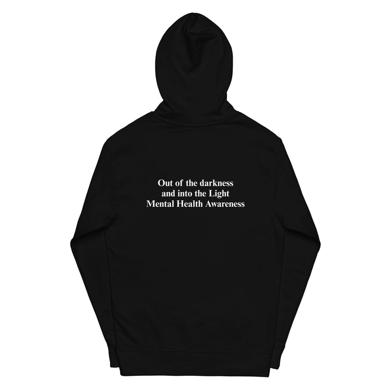 LVMHAW Unisex midweight hoodie (MH Awareness Flag)