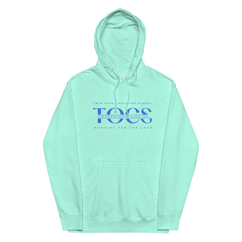 TOCS Unisex midweight hoodie V3
