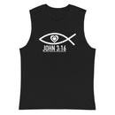 Camiseta sin mangas Thriving Faith (Juan 3:16)