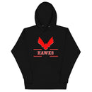 Sudadera unisex con capucha de los Hawks de HHH