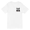 Camiseta unisex de manga corta y cuello en V p4 (Panda)