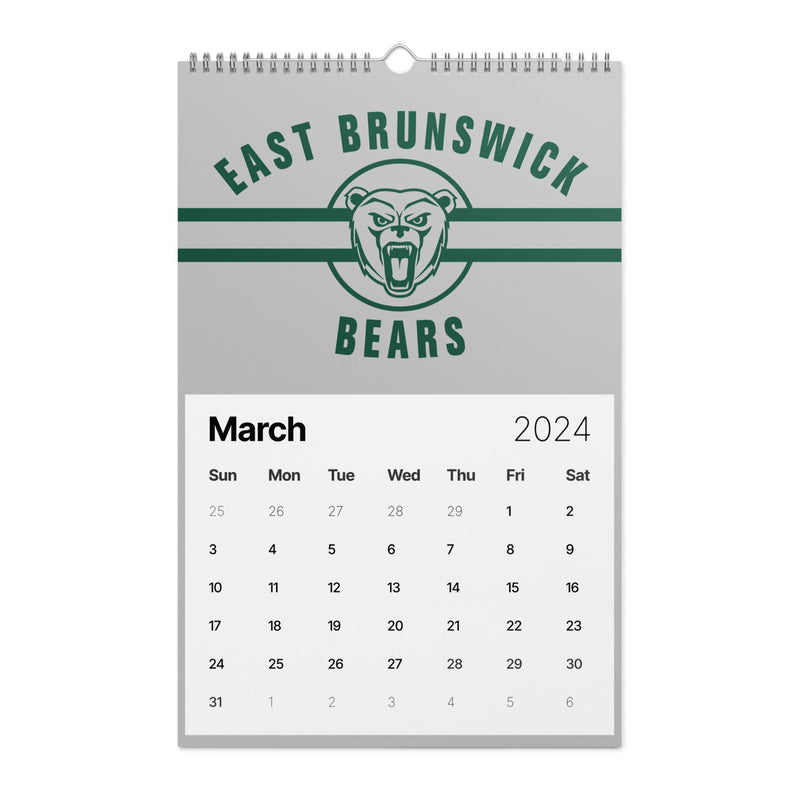 EBHS Bears Wall calendar (2024)