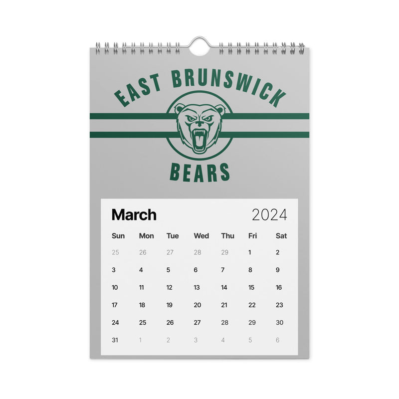 EBHS Bears Wall calendar (2024)