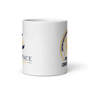 PCS White glossy mug
