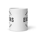 EKI White glossy mug