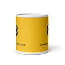 Taza blanca brillante JFR