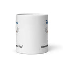 DONNIELAND Taza blanca brillante v4