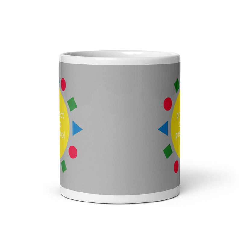 PCP White glossy mug