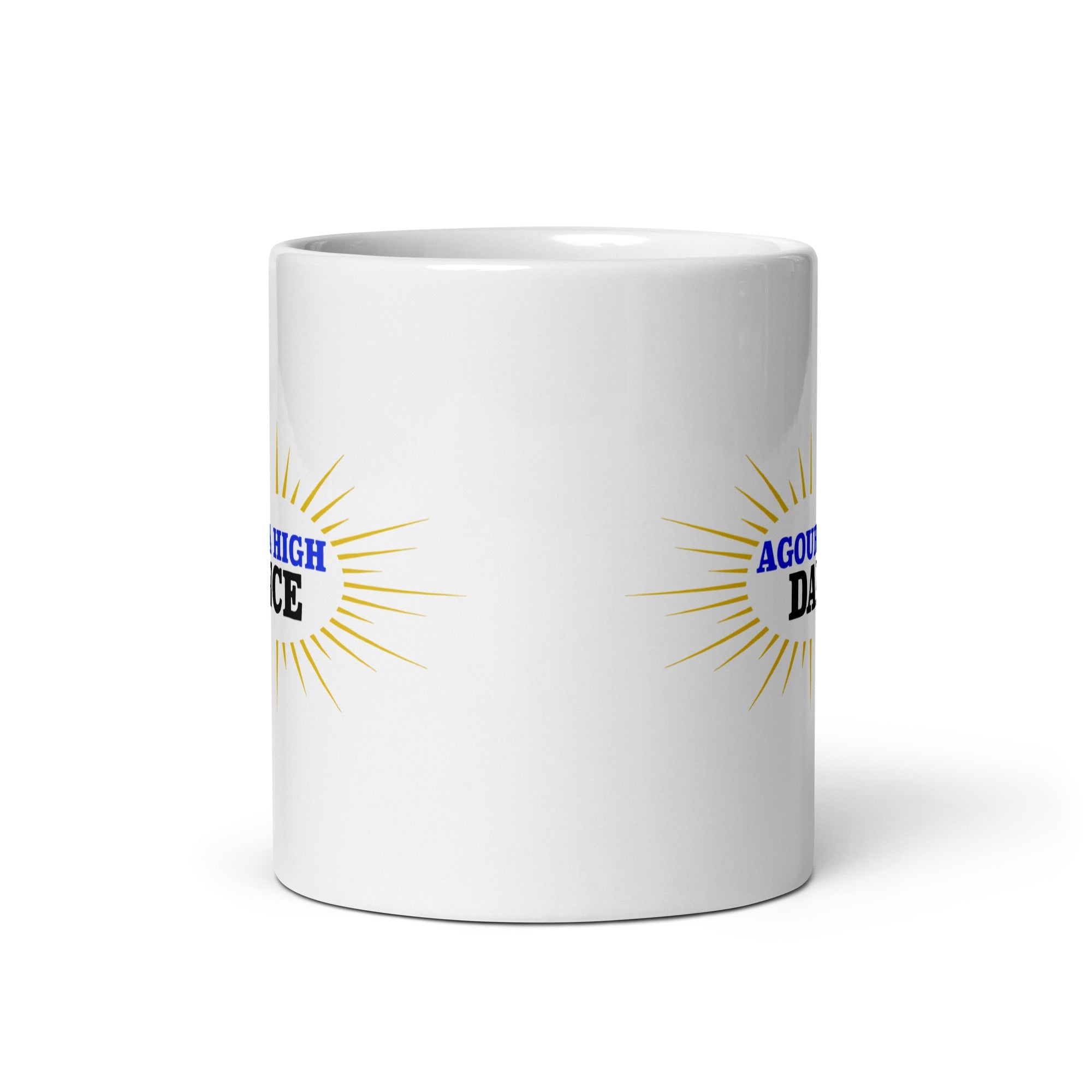 Taza blanca brillante AHDD