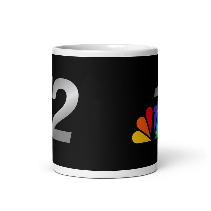 WJFW White glossy mug