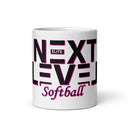 Taza blanca brillante NLES