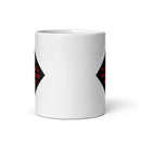 RR White glossy mug