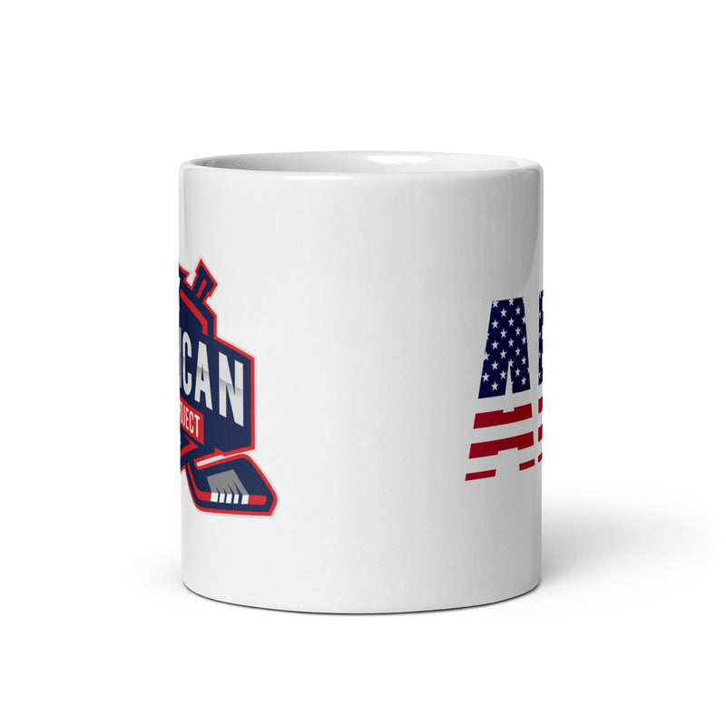 Taza brillante del proyecto American Hockey