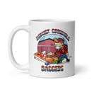 RCB White glossy mug