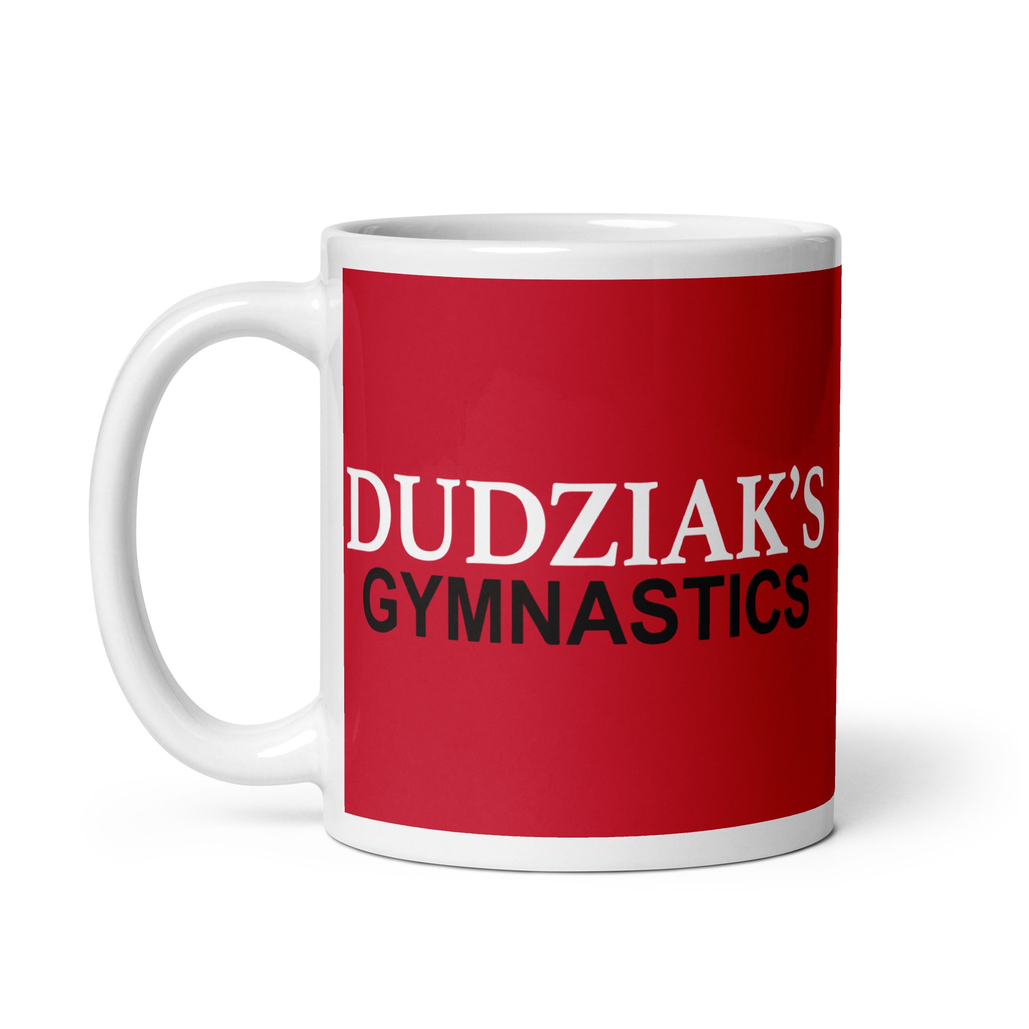 Dudziaks Gymnastics Taza brillante