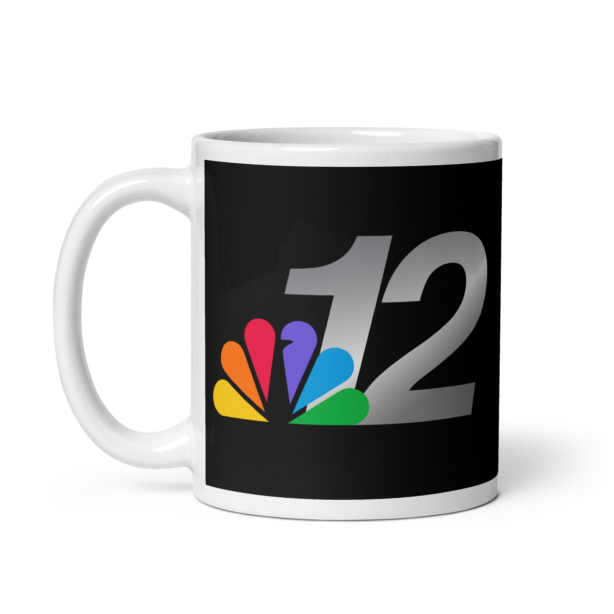 WJFW White glossy mug