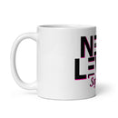 Taza blanca brillante NLES