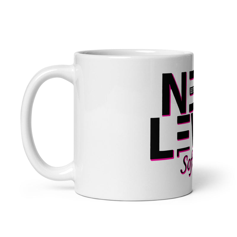 NLES White Glossy mug