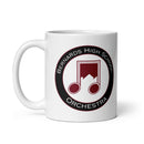 BHS Band Orchestra White glossy mug
