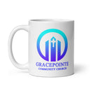 Taza blanca brillante GCC
