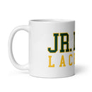 JLL White glossy mug