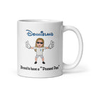 DONNIELAND Taza blanca brillante v4