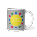 Taza PCP blanca brillante