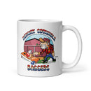 RCB White glossy mug