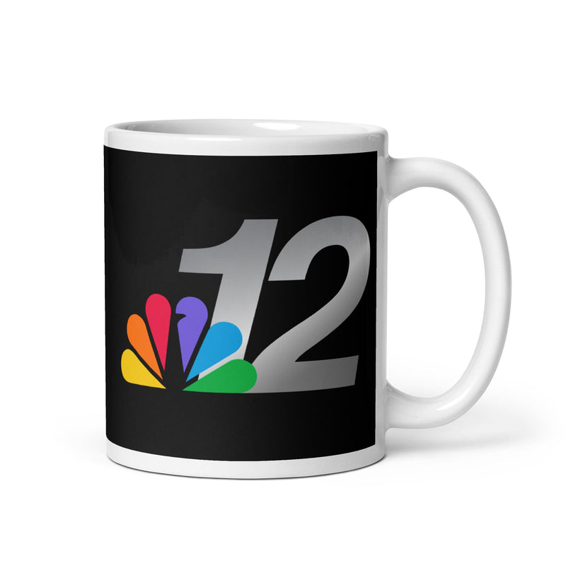 WJFW White glossy mug