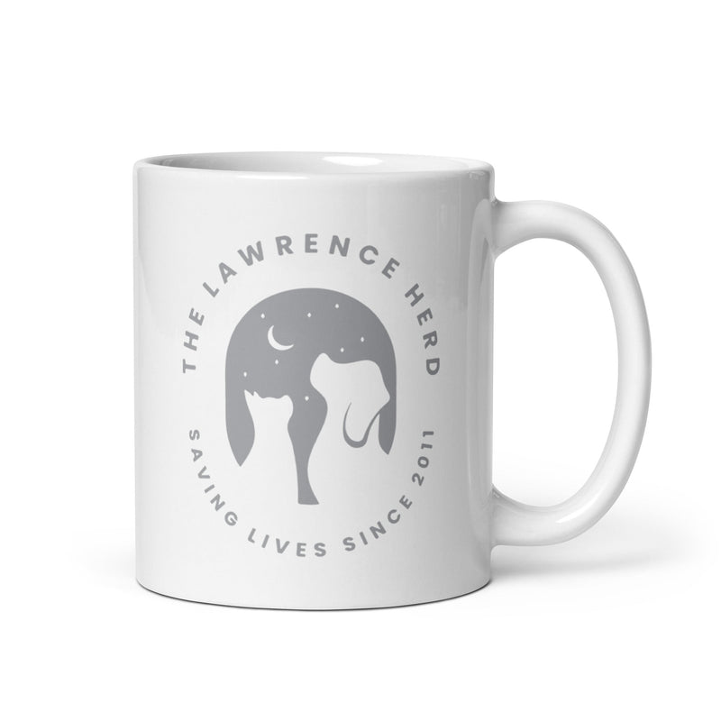 TLH White Glossy mug