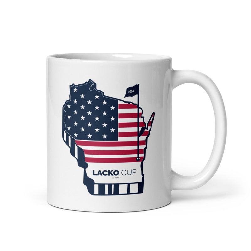 Lacko Cup White Glossy mug