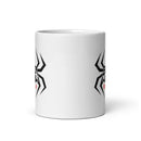 Taza blanca brillante BW