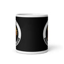 Taza blanca brillante ABJ