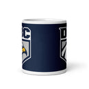 Taza DBC blanca brillante