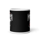 TH White glossy mug