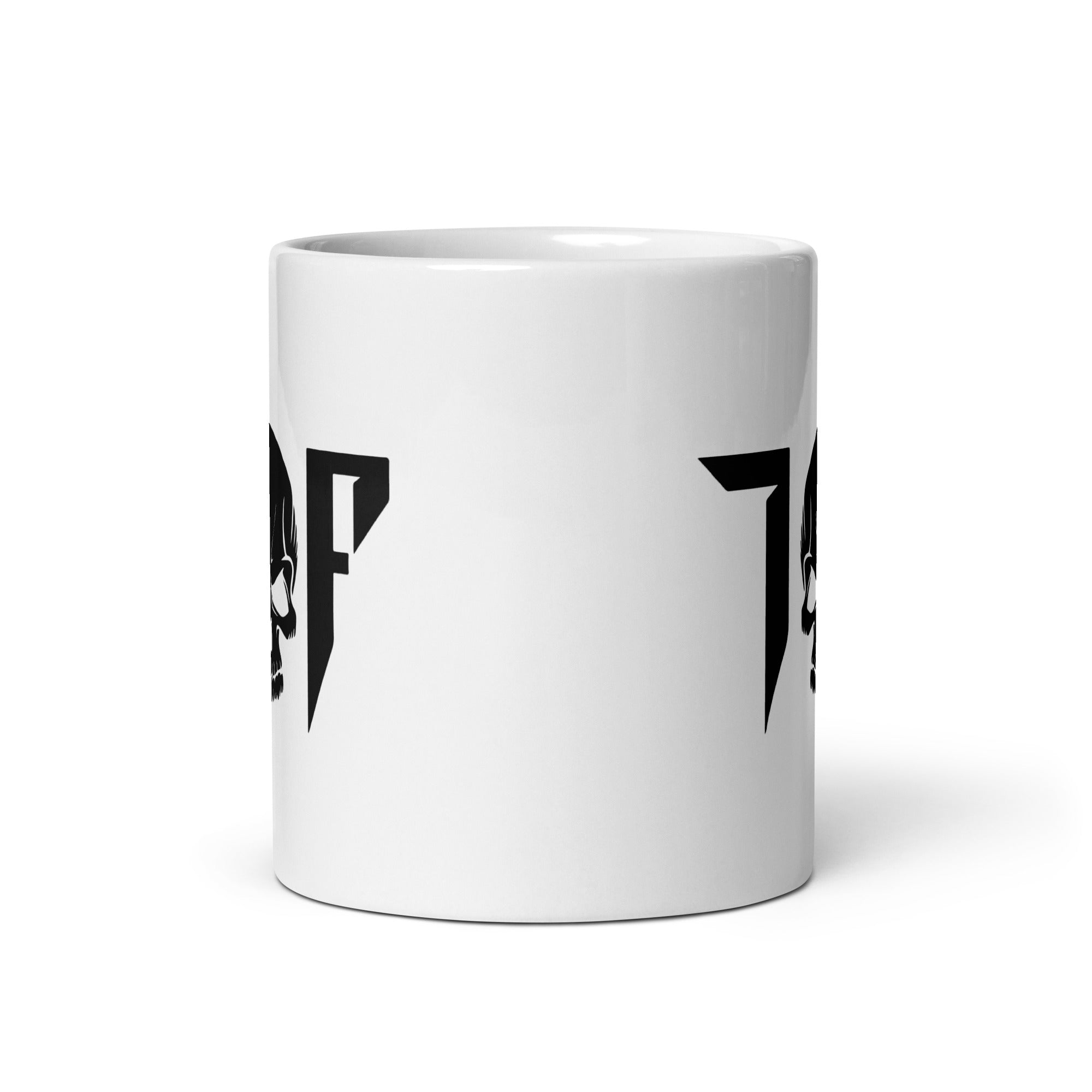 TF White glossy mug