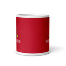 TDCD White glossy mug