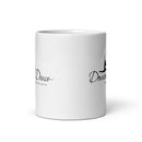 Taza blanca brillante DDPC