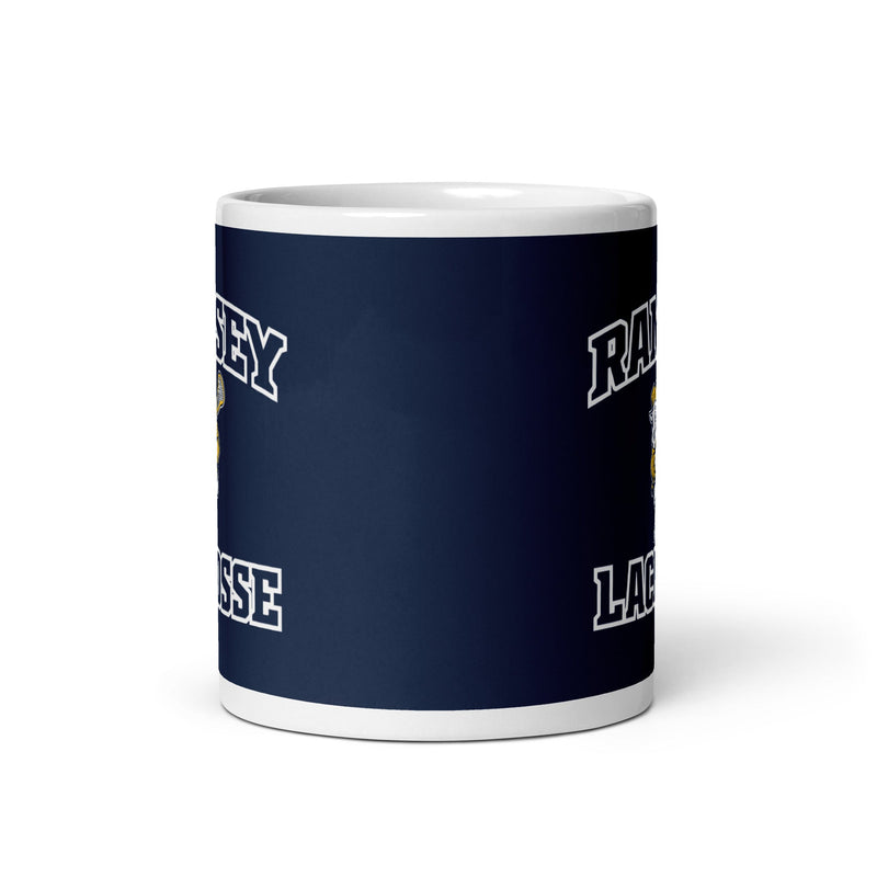 RJL White glossy mug