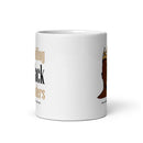 Taza blanca brillante BBL