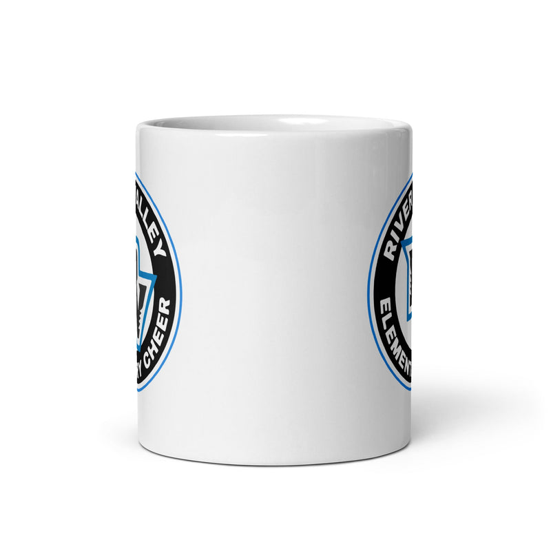 RVEC White glossy mug