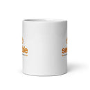 SI White glossy mug