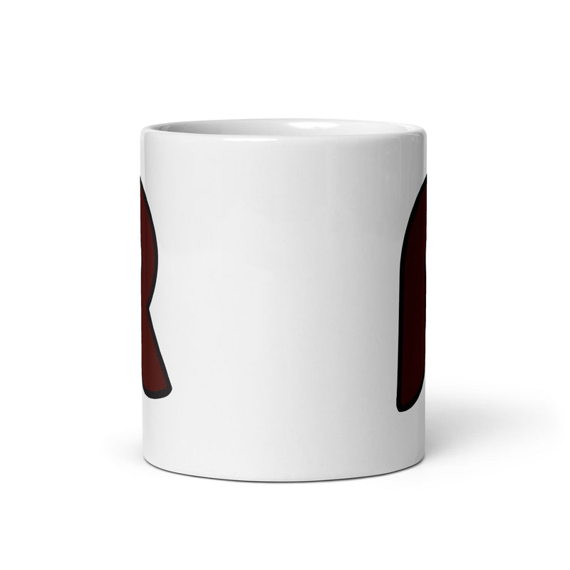 RBAS White glossy mug