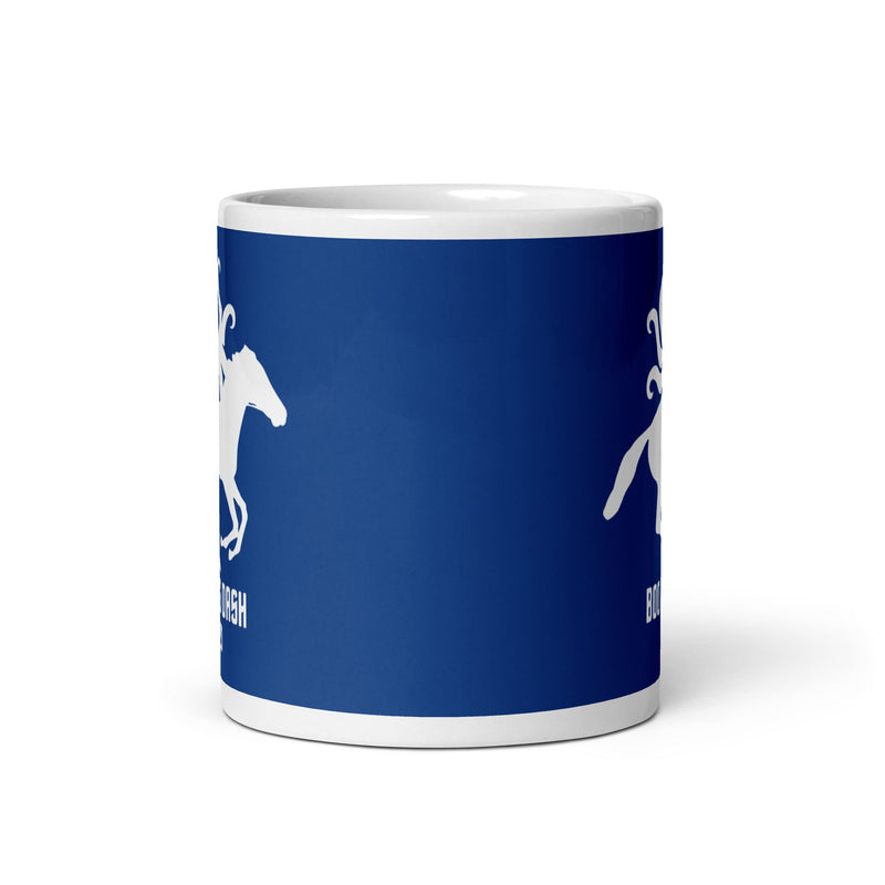 BDD White glossy mug