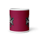 PALL White glossy mug