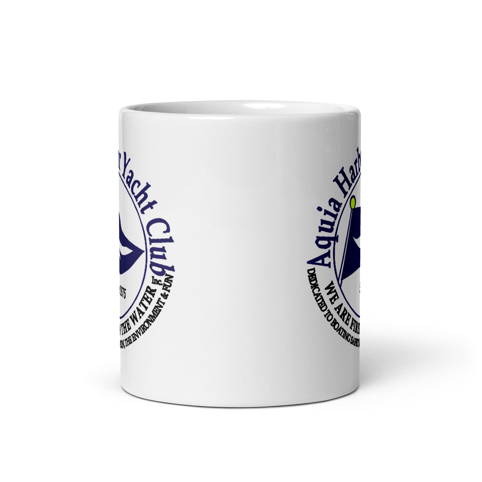 AHYC White glossy mug