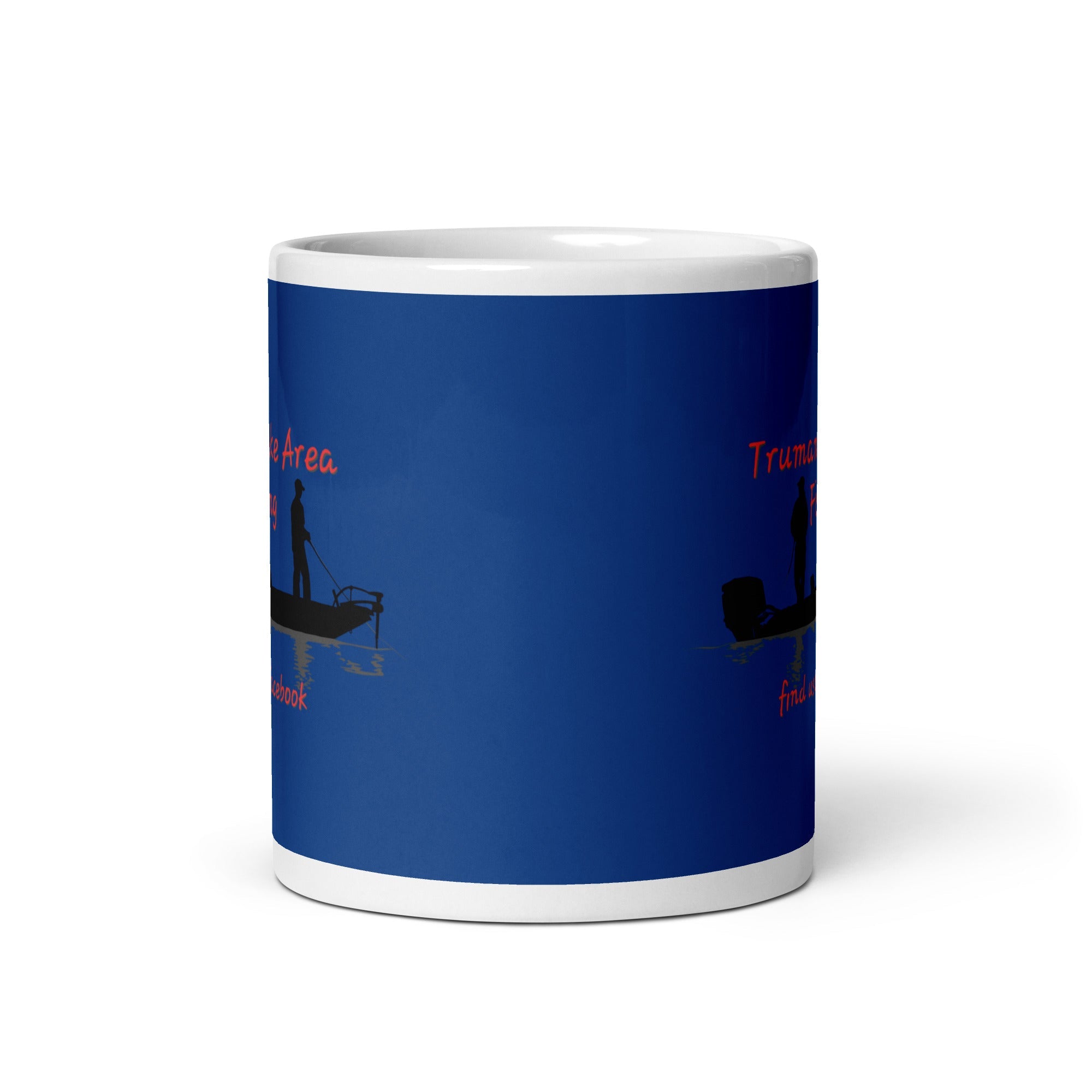 TRUMAN White glossy mug