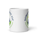 Taza NI blanca brillante