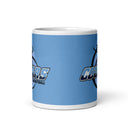CCCB White glossy mug
