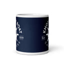 KMBC White glossy mug